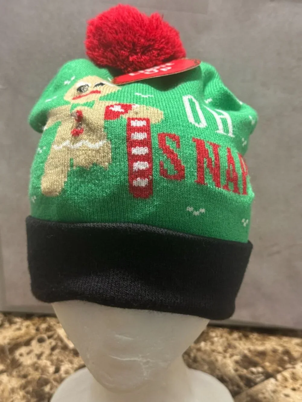 Light-Up Christmas Beanie 